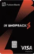 富邦 iN ShopBack Visa 白金卡卡面