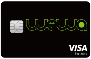 WeWa Visa Signature 卡面